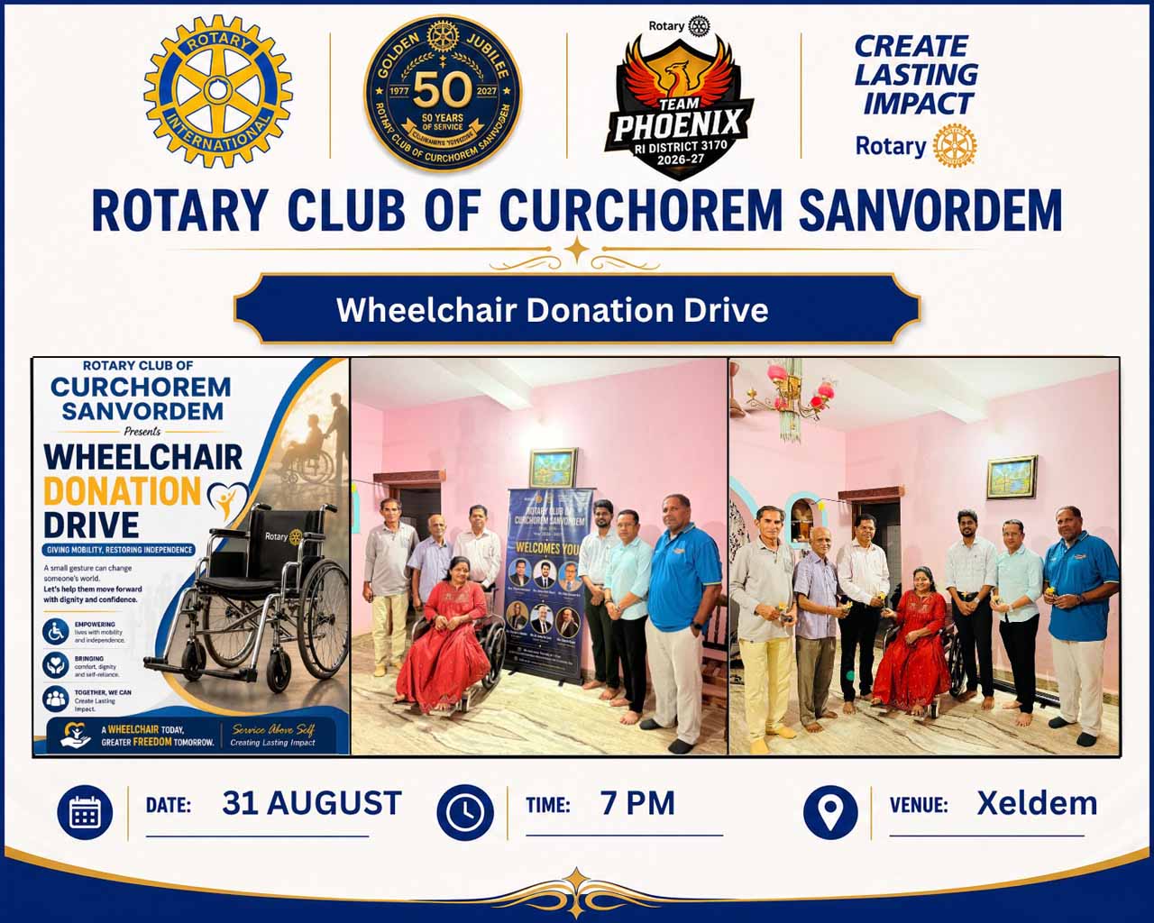 Wheelchair Donation Drive
